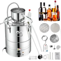 Vevor Wasser Alkohol Destillierer 50 L Distillieranlage 2800 W