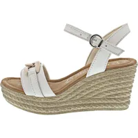 Marco Tozzi Damen Sandalen mit Keilabsatz mit Verstellbarem Riemen