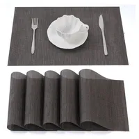 Simurq Tischsets Abwaschbar - Platzsets aus PVC, rutschfest und