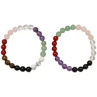 FIRETTI Armband Set "Schmuck Multipack Geschenk Armschmuck Armkette Edelstein