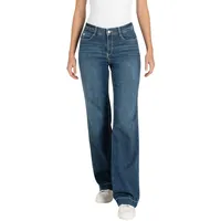 MAC Dream Wide Leg Jeans in dunkler Waschung-D40 /