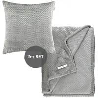 Esprit Wohndecke, Grau