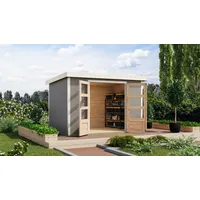 Karibu Jupiter 4 D", wassergrau/weiß