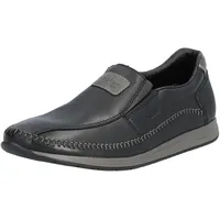 Rieker Slipper Mokassin, Loafer, Komfortschuh mit aufwendiger Rahmennaht Gr.
