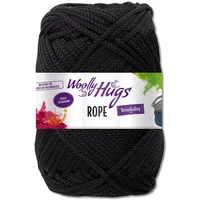 Veronika Hug Woolly Hugs Rope Taschengarn (99 schwarz)