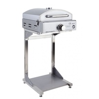 ALLGRILL MULTI-KULTI Gasgrill mit Steakzone-Keramikbrenner + Unterbau Fuß Ständer