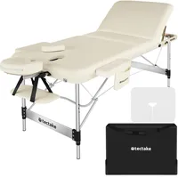 Tectake tectake® Massageliege, Breite 78 cm, Polsterung 5 cm,