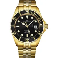 Revue Thommen Herren Automatikuhr Diver Schwarz 17571.2217