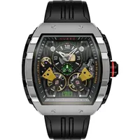Nubeo NB-6100-02 Herrenuhr Magellan Double Barrel Automatik 48mm 5ATM