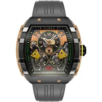 Nubeo NB-6100-06 Herrenuhr Magellan Double Barrel Automatik 48mm 5ATM