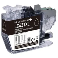 InkPro ✅ Druckerpatrone kompatibel mit Brother LC-421 XL BK