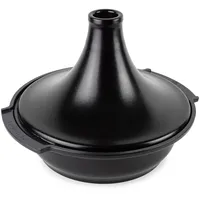 Peugeot Tagine ATLAS 30 cm Gusseisen mit Keramikdeckel satinschwarz
