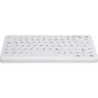 Cherry AK-C4110 Tastatur RF Wireless QWERTZ Deutsch Weiß