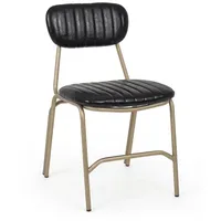 BIZZOTTO Stuhl Addy Kunstleder schwarz