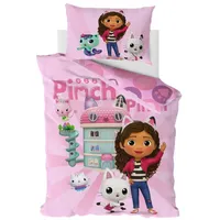 MTOnlinehandel Gabby Dollhouse Bettwäsche 100x135 40x60 Baumwolle · Babybettwäsche