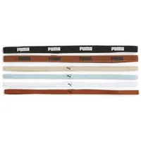 Puma AT Sportbands (6pcs) Damen Zubehör, schwarz - black/teak/putty/turquoise