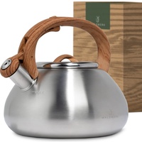 WALDWERK Wasserkessel (2,3L) - Wasserkessel für Induktion und Gasherd