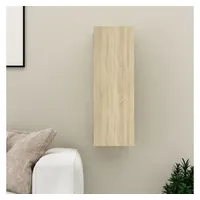 VidaXL TV-Schrank Sonoma-Eiche 30,5x30x90 cm Holzwerkstoff