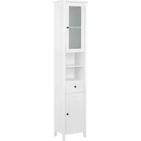 WELLTIME »Aalborg Schrank Badezimmerschrank Badschrank«, Badmöbel im Landhaus-Stil, Breite