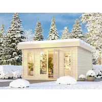 Karibu Gartenhaus North - 38 mm mit erhöhter Schneelast