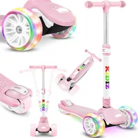 Kidiz KIDIZ® Roller Kinder Scooter X-Pro2 Dreiradscooter mit PU