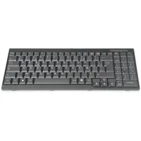 Digitus DS-72000FR Kabelgebunden KVM-Tastatur Französisch, AZERTY Schwarz