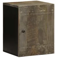 VidaXL Bad-Wandschrank 38x33x48 cm Massivholz Mango