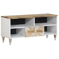 VidaXL TV-Schrank 100x33,5x46 cm Massivholz Mango
