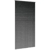 VidaXL Insekten-Türvorhang Dunkelgrau 100x220 cm Bambus