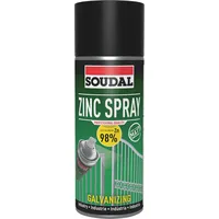 SOUDAL Zinc Spray Mat 400ml 400ml+P2234:R2234O223P223