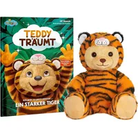 Brubies Kuscheltier mit Bilderbuch - Teddy Träumt - Ich