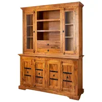 Massivmoebel24 Buffet Akazie 150 x 50 x 200 cm