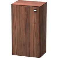 Duravit Brioso Halbhochschrank Individual 61-91cm BR1340L1079, Nussbaum Natur/Chrom, Tür