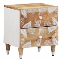 VidaXL Nachttisch 40x33,5x46 cm Massivholz Mango