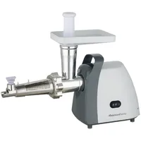 Melchioni Fleischwolf mit Zubehör 250W, DC Motor, Adapter für