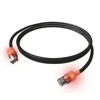 EasyLan DualBoot LED Patchkabel RJ45 S/FTP Cat.6A (Class EA),