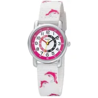 REGENT 3301F-09-C Gehäusefarbe weiß rosa Armbandtyp Silikonarmband Armbandfarbe rosa