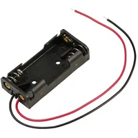 TRU Components TC-13220660 Batteriehalter 2x Micro (AAA) Kabel (L