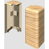 EGGER Außenecke Kubisch 6 cm Eiche Sand 2 Stück