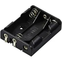 TRU Components TC-13220532 Batteriehalter 3x Mignon (AA) Lötanschluss (L