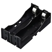 TRU Components TC-13220704 Batteriehalter 2x 18650 Kontaktpole (L x