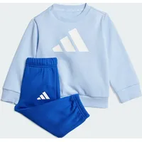 Adidas Essentials Joggers Set Glow Blue / White 68