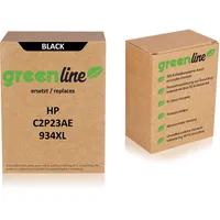 Tintencenter greenline ersetzt HP C2P23AE / 934XL Tintenpatrone, schwarz