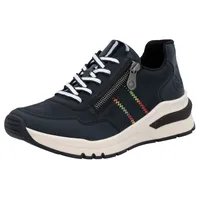 Rieker Damen, Halbschuhe für Damen, blau