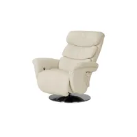 HIMOLLA Leder-Relaxsessel Leder 7628 ¦ creme ¦ Maße (cm):