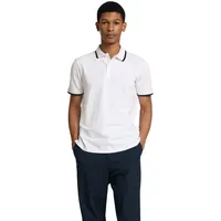 Selected Atlas Sport Slim Fit Kurzarm-poloshirt - Bright White