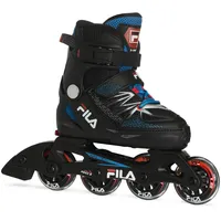 Fila Inline Skates X-One - verstellbar - schwarz/blau Kinder