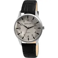 Excellanc Herrenuhr mit Band aus Kunstleder