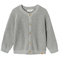 NAME IT Emlen Lin Lil Atelier Strickjacke Limestone 5