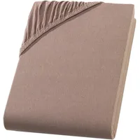 Carpe Sonno Spannbettlaken Jersey 90 x 200 cm braun